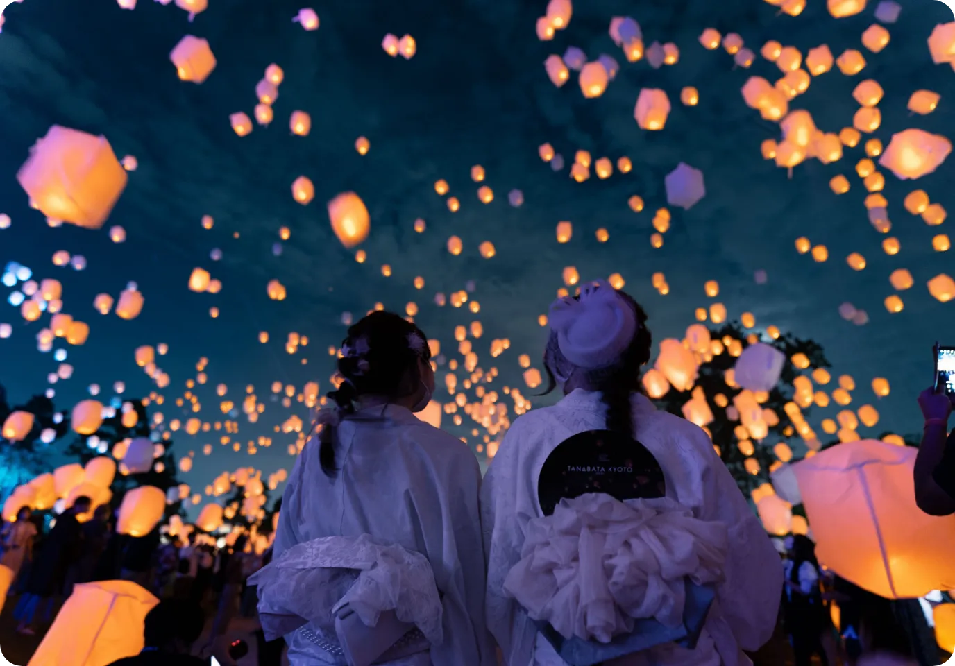 七夕スカイランタン祭り